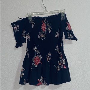 N/WOT Off The Shoulder Peplum Too